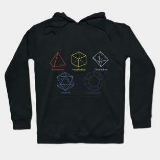 platonic solids Hoodie